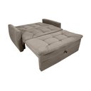 Ver imagem 3 de Sofá Cama Meg 2 Lugares Veludo Matrix