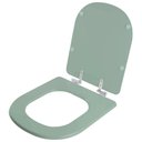 Ver imagem 2 de Assento Sanitário Soft Close Flox Verde Claro para Vaso Fiori
