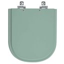 Ver imagem 1 de Assento Sanitário Soft Close Flox Verde Claro para Vaso Fiori