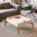 Ver imagem 3 de Conjunto Mesa de Centro e Buffet Rogers Off White