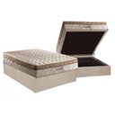 Ver imagem 1 de Cama Box Baú Casal: Colchão Molas Paropas MasterPocket Ensacadas Eco Linho + Base CRC Suede Clean(13