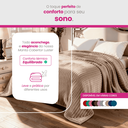 Ver imagem 6 de Manta Cobertor Casal Corttex Luster Canelada 180x220cm Microfibra Antialérgico Super Macio Premium