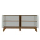 Ver imagem 6 de Buffet 4 Portas Elegance Off White/pinho Artely