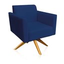 Ver imagem 2 de Kit 02 Poltronas Marisa Azul Marinho