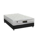 Ver imagem 1 de Cama Box Casal: Colchão Molas Ensacadas Luckspuma MasterPocket Lucksfaction Plus + Base CRC Suede