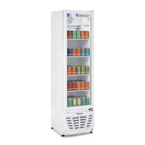 Refrigerador Expositor Vertical Frost Free 228L Profissional Gelopar 127V 204W