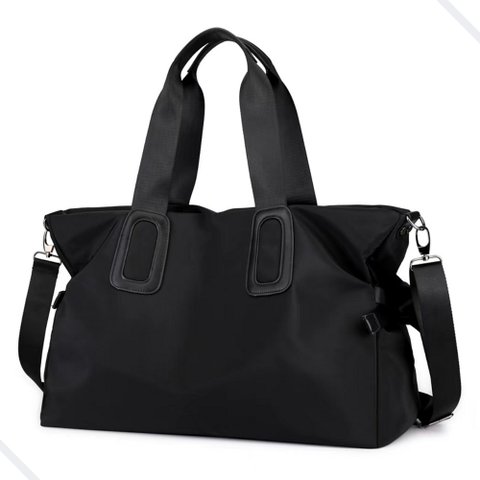 Bolsa Mala Feminina Academia Esportiva Viagem Porta Roupas:preto