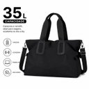 Ver imagem 5 de Bolsa Mala Feminina Academia Esportiva Viagem Porta Roupas:Preto