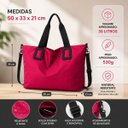 Ver imagem 6 de Bolsa Mala Feminina Academia Esportiva Viagem Porta Roupas:Preto