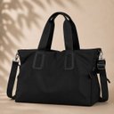 Ver imagem 4 de Bolsa Mala Feminina Academia Esportiva Viagem Porta Roupas:Preto