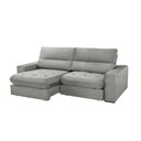 Ver imagem 2 de Sofá Aspem Linho 02 Módulos de 120cm B25cm Meu Sofá Online