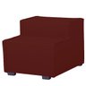 Escada Estofada 2 Degraus para Cachorro Gato e Maca de Estetica Suede Marsala - 5