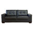 Ver imagem 4 de Sofá De Couro 3 Lugares Londres 206cm M06 Preto 450