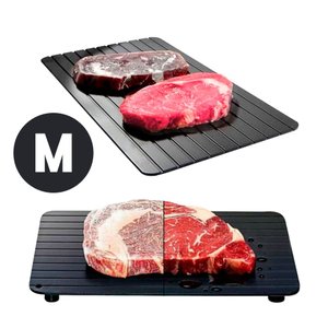 Tabua Descongelamento Rapido Carnes Bandeja Natural Alimentos Media