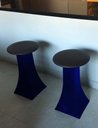 Ver imagem 5 de Kit 2 Banqueta Bistro Balcao Cozinha Americana Torre Eiffel Diversas Cores BGPLASTICOS BGBTE AMARELO