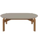 Ver imagem 1 de Mesa de Centro Oblonga Sala de Estar 06009 Off White Cedro Dcasa