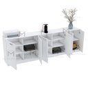 Ver imagem 2 de BALCÃO ORGANIZADOR 6 PORTAS ESCRITÓRIO M337.B MUNDI MOVEIS