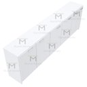 Ver imagem 7 de BALCÃO ORGANIZADOR 6 PORTAS ESCRITÓRIO M337.B MUNDI MOVEIS