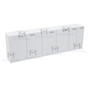 Ver imagem 3 de BALCÃO ORGANIZADOR 6 PORTAS ESCRITÓRIO M337.B MUNDI MOVEIS