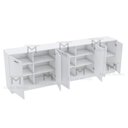 Ver imagem 4 de BALCÃO ORGANIZADOR 6 PORTAS ESCRITÓRIO M337.B MUNDI MOVEIS