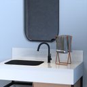 Ver imagem 7 de Porta Toalha de Rosto Banheiro Bancada Duplo Rose Gold Seul