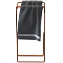 Ver imagem 5 de Porta Toalha de Rosto Banheiro Bancada Duplo Rose Gold Seul