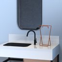 Ver mais imagens de Porta Toalha de Rosto Banheiro Bancada Duplo Rose Gold Seul