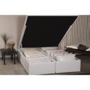Ver imagem 3 de Cama Box Baú King Universal Courano White (193x203x35) - Ortobom
