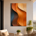 Ver imagem 2 de Quadro Decorativo Abstrato em Canvas Arte Moderna 60x90