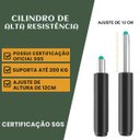 Ver imagem 4 de Pistão Gás Coluna Universal Cadeira Reforçada Classe 4 200kg