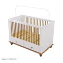 Ver imagem 2 de Berço Vira Cama em Mdf 96cm X 79,5cm Joy