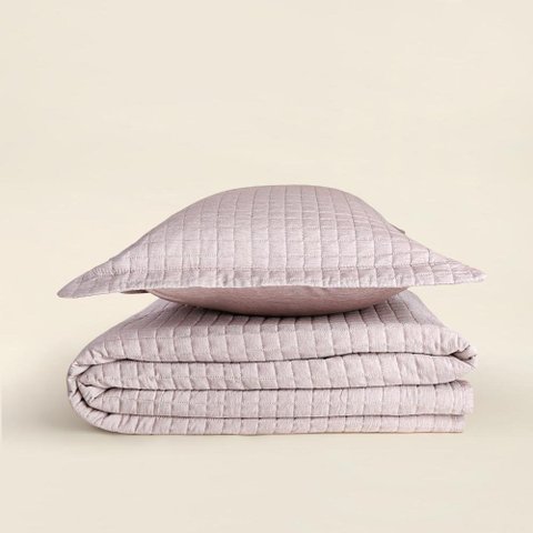 Kit Colcha Casal Mesh Taupe - A\casa
