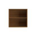 Ver imagem 5 de Armário Aéreo 70cm 1 Porta com Nicho Domus Espresso Móveis Marrom/Nogal/Royal