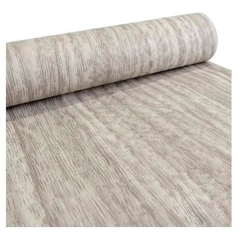 Papel Parede Adesivo Lavável Imita Madeira Tacolado Cinza Pedra Mc1802