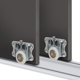 Roldana para portas de correr em Armários PF600 1 Porta 50kg - 4