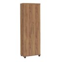 Ver imagem 1 de Multiuso / Sapateira 02 Portas Com Chave Canela Amadeirado Trinobel