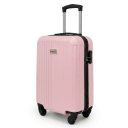 Ver imagem 2 de Mala de Viagem Tamanho Bordo 10kg Rodas 360 Gladiador Classic D3MB:Rosa