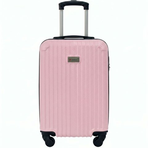 Mala de Viagem Tamanho Bordo 10kg Rodas 360 Gladiador Classic D3MB:Rosa