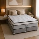Ver imagem 5 de Colchão Queen Sr Life Visco Molas Ensacadas Espuma D45 158x198x38cm Cinza