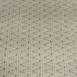 Manta Decorativa de Renda Jamaicano King Bege 2,60 X 2,30 M - 3