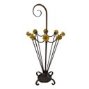 Ver imagem 1 de Porta Guarda-Chuva de Ferro Artesanal com Flores Coloridas para Varanda