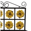 Ver imagem 4 de Paneleiro Decorativo Para Cozinha Colonial Artesanato em Ferro - Amarelo