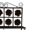 Ver imagem 4 de Paneleiro Decorativo Para Cozinha Colonial Artesanato em Ferro - Verniz