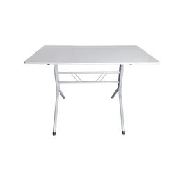 Jogo Mesa 120x70 para Restaurante Comércio com 4 Cadeiras Iso Verde Base Branca Ecomhome - 5