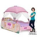 Ver imagem 5 de Cama Infantil Princesas Disney Star com Dossel Pura Magia