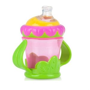 Copo Flower Child Bico Silicone 210ml 4m+ NB22060 - Nuby