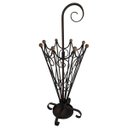 Ver imagem 1 de Porta Guarda Chuva Artesanal em Ferro Ambiente Rústico