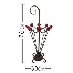Porta Guarda-Chuvas Florido Artesanal para Decoração de Entrada de Casa - 2