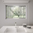 Ver imagem 3 de Janela de Alumínio de Correr 100x150cm 4 Folhas 2 Fixa com Grade e Vidro Liso Integral Tecno Astra 