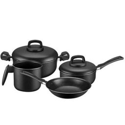 Panelas 4 pçs Panex Day By Day e Panela de pressão 4,5L Clock - 2